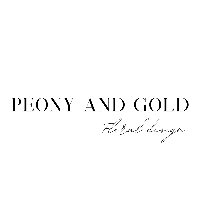 Peony and Gold